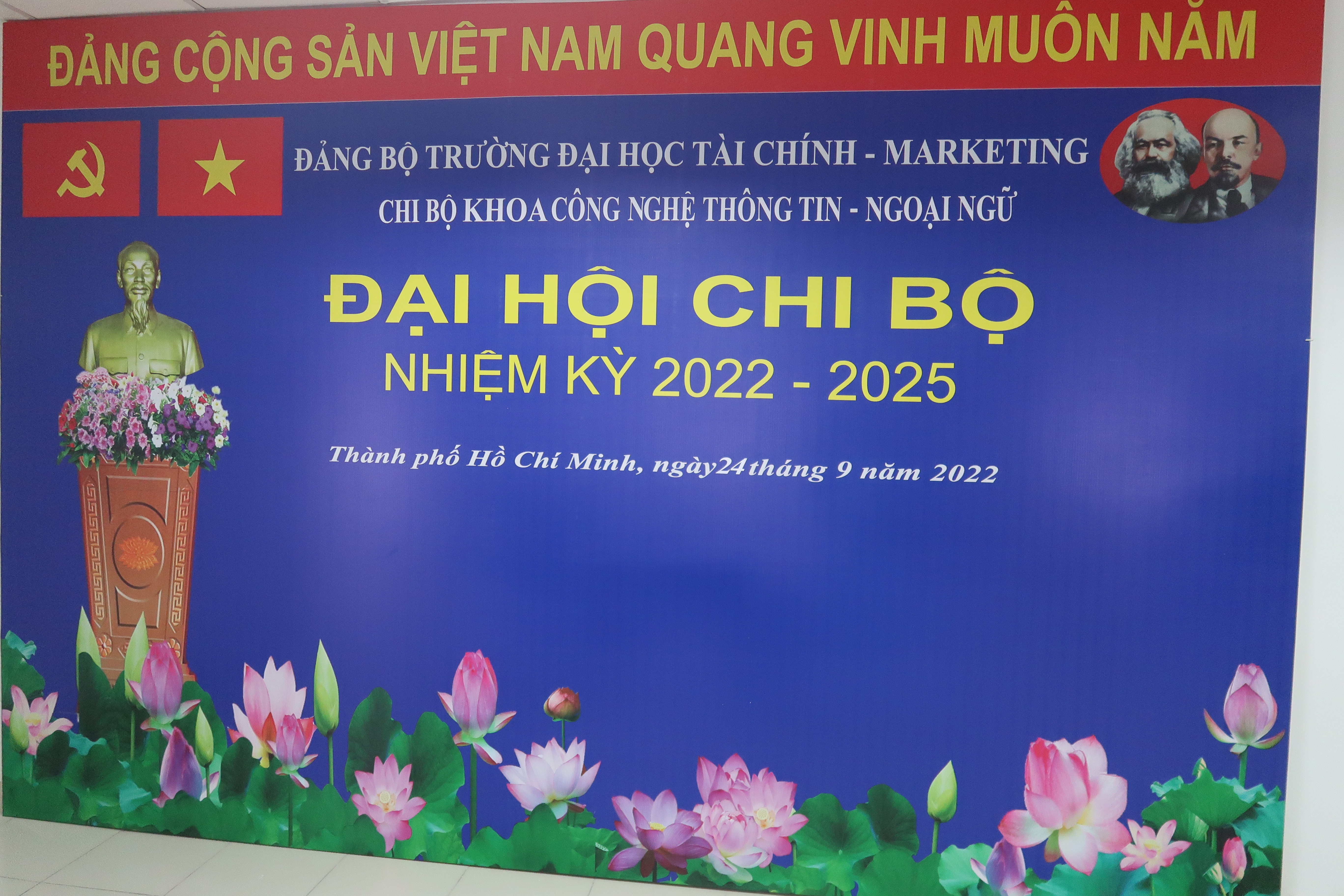 Đại Hội Chi Bộ Khoa Công nghệ thông tin - Ngoại Ngữ