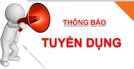 Thông báo về việc tuyển dụng giảng viên Khoa CNTT kỳ 1 năm 2022